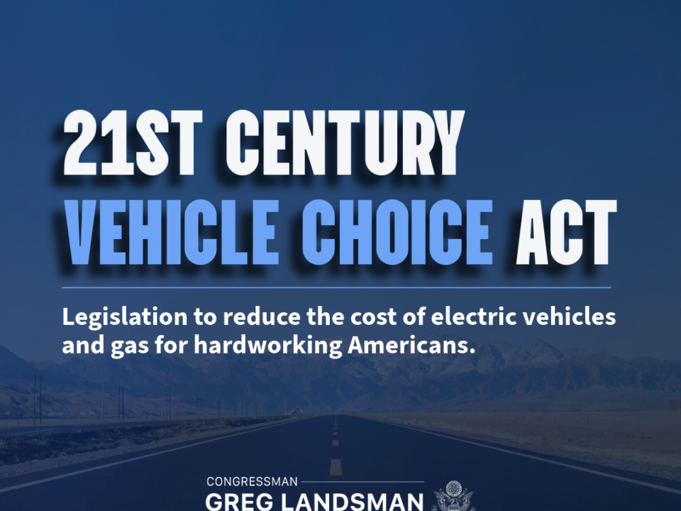 Coltura Applauds Landsman Bill to Make EVs More Affordable and Cut Gasoline Costs 9 Landsman Graphic Template