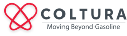 CALIFORNIA AB 2401 – EV INCENTIVES FOR GASOLINE-BURDENED FAMILIES 5 OUR NAME, COLTURA, Coltura's name, CO2 and culture, Coltura’s logo, one upside down heart and another right side up, reflects our love for our children and our planet,